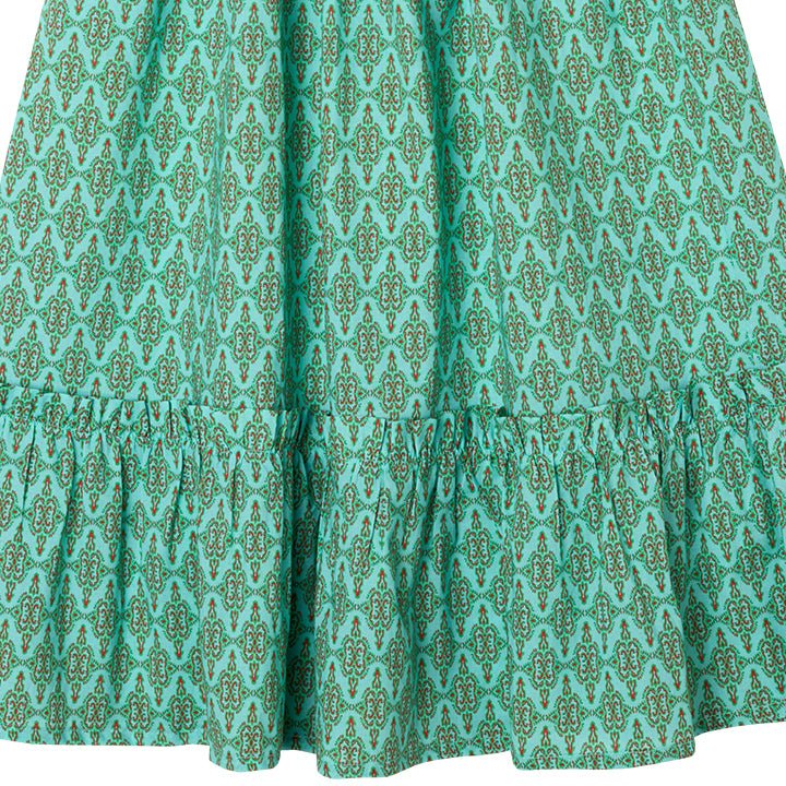 Nightdress EU Azteca Green-red