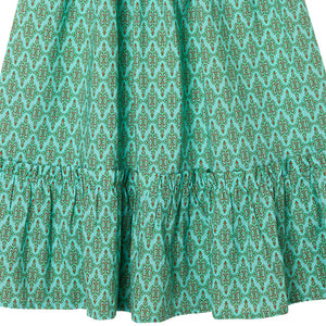 Nightdress EU Azteca Green-red