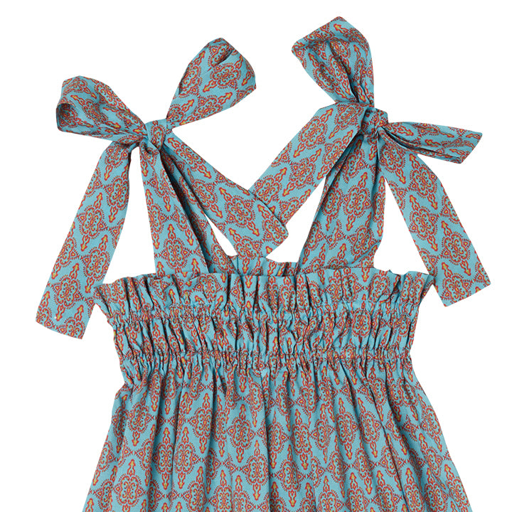 Nightdress EU Azteca Blue-pink