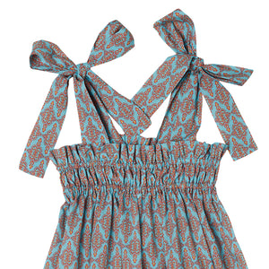 Nightdress EU Azteca Blue-pink