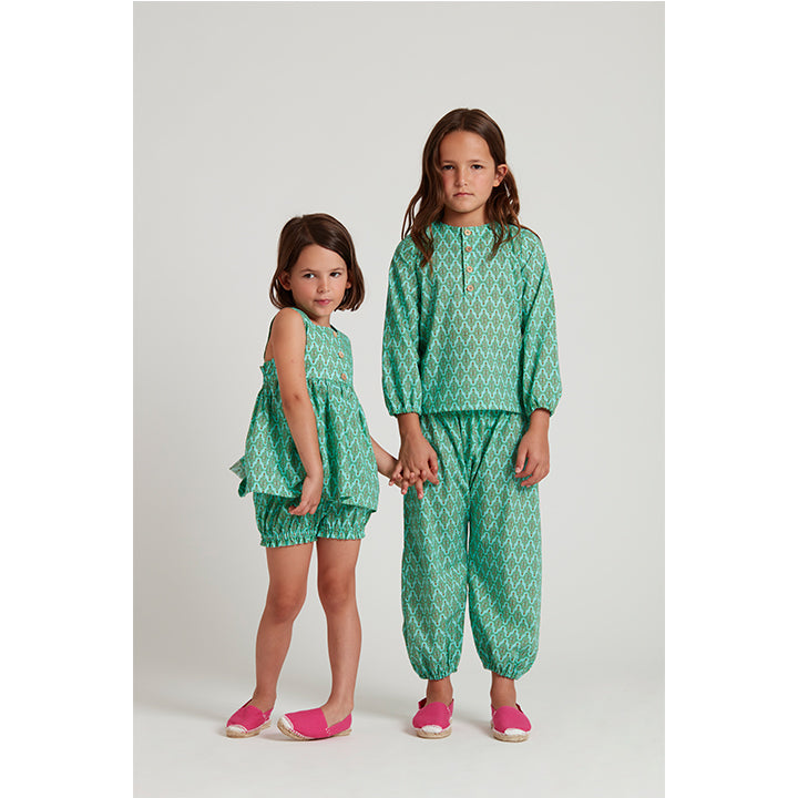 Pyjama CES Azteca green