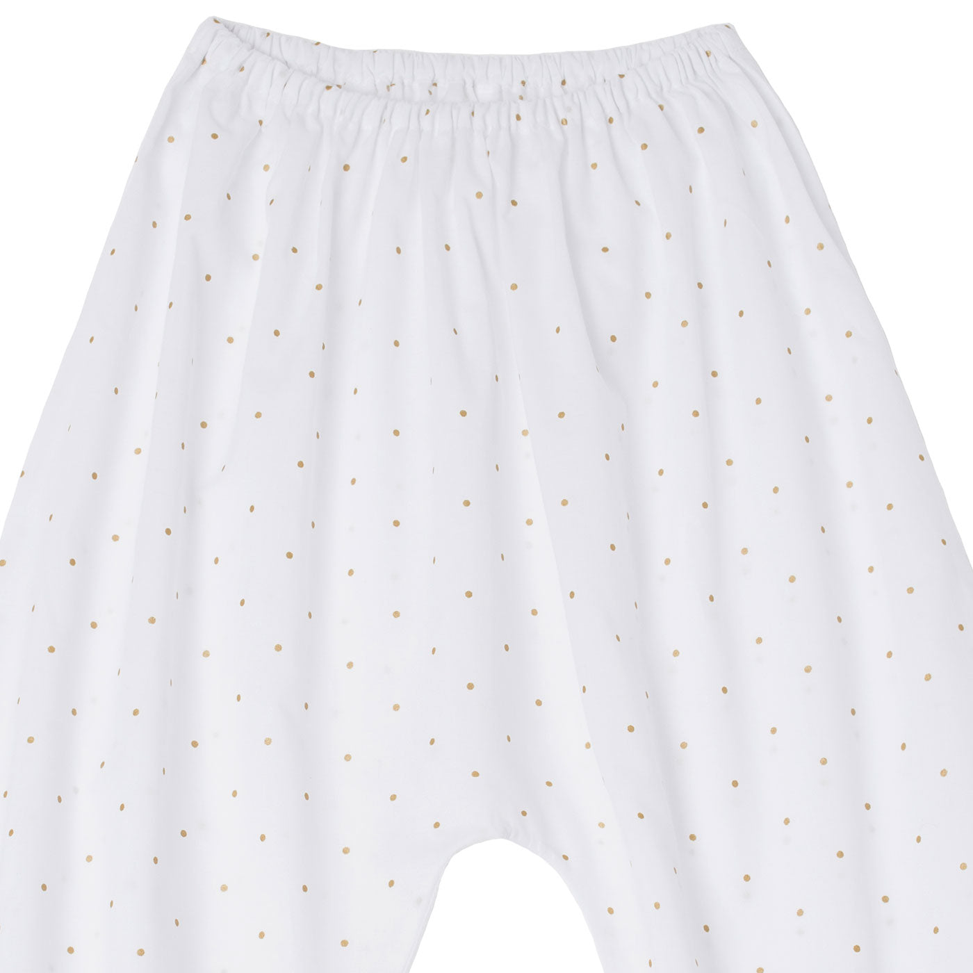 Pants Harem White polka-dots