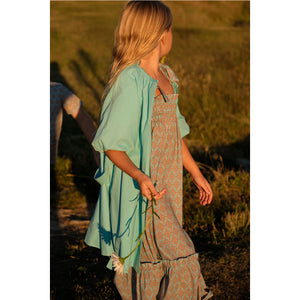 Nightdress EU Azteca Blue-pink